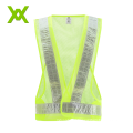 high visibility running airport volunteer class 2 black safety vest